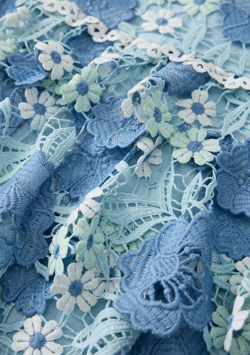 Jade Frill Embroidered Mini Skirt - Image 6