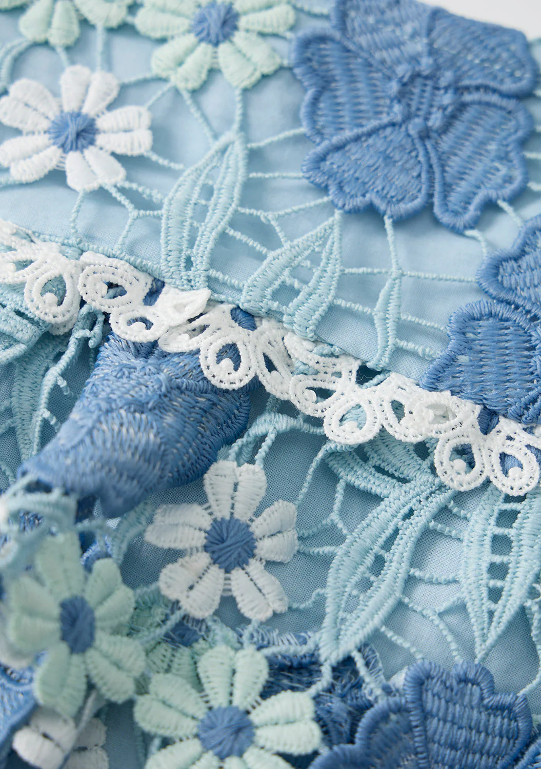 Jade Frill Embroidered Mini Skirt - Image 7