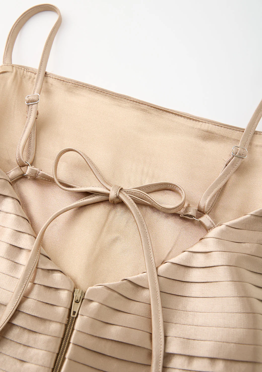 Jasmine Pleated Mini Dress - Image 10