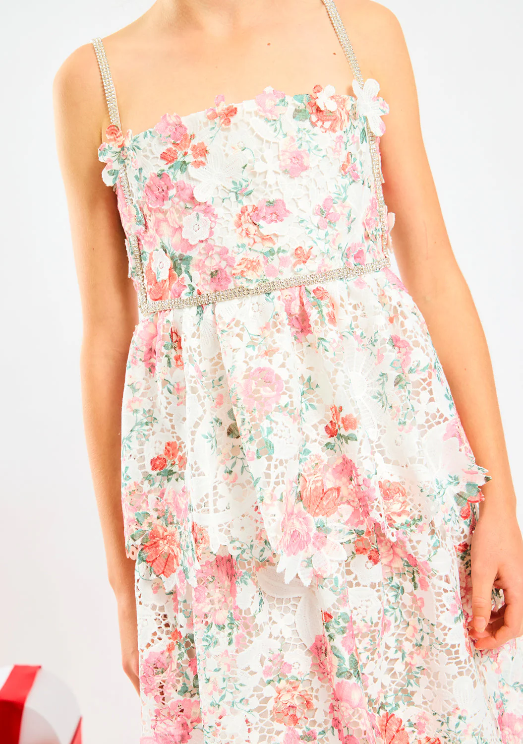 Joanna Embroidered Maxi Dress - Image 3