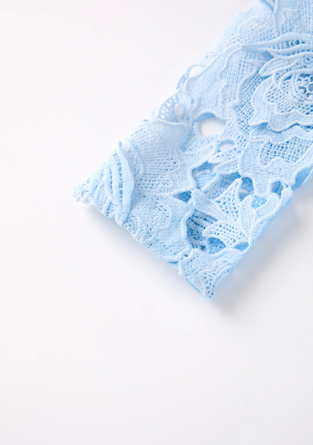 Judy Embroidered Mini Dress - Image 10