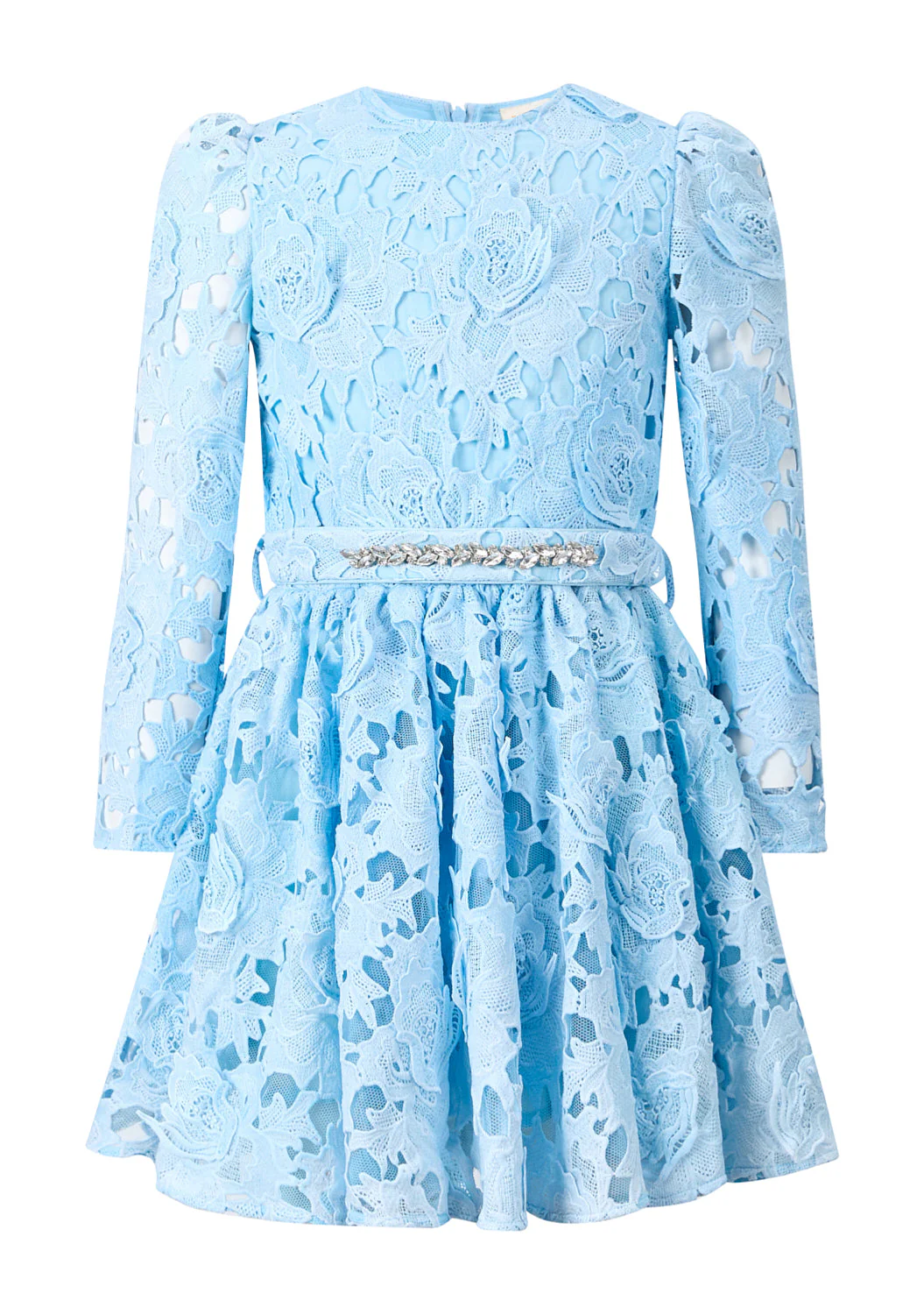 Judy Embroidered Mini Dress - Image 5