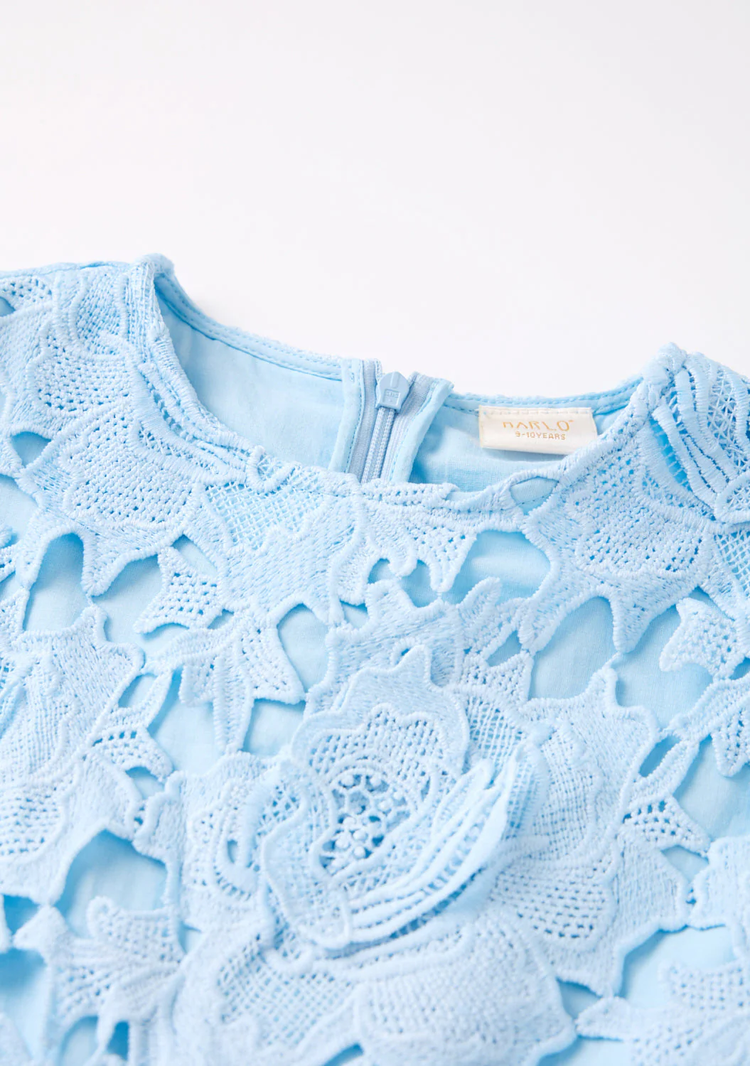 Judy Embroidered Mini Dress - Image 7
