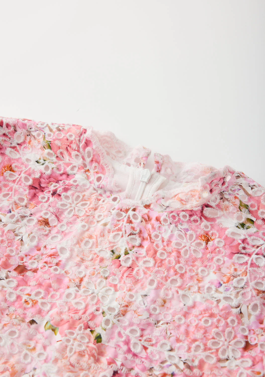 Julietta Cotton Embroidered Mini Dress - Image 5
