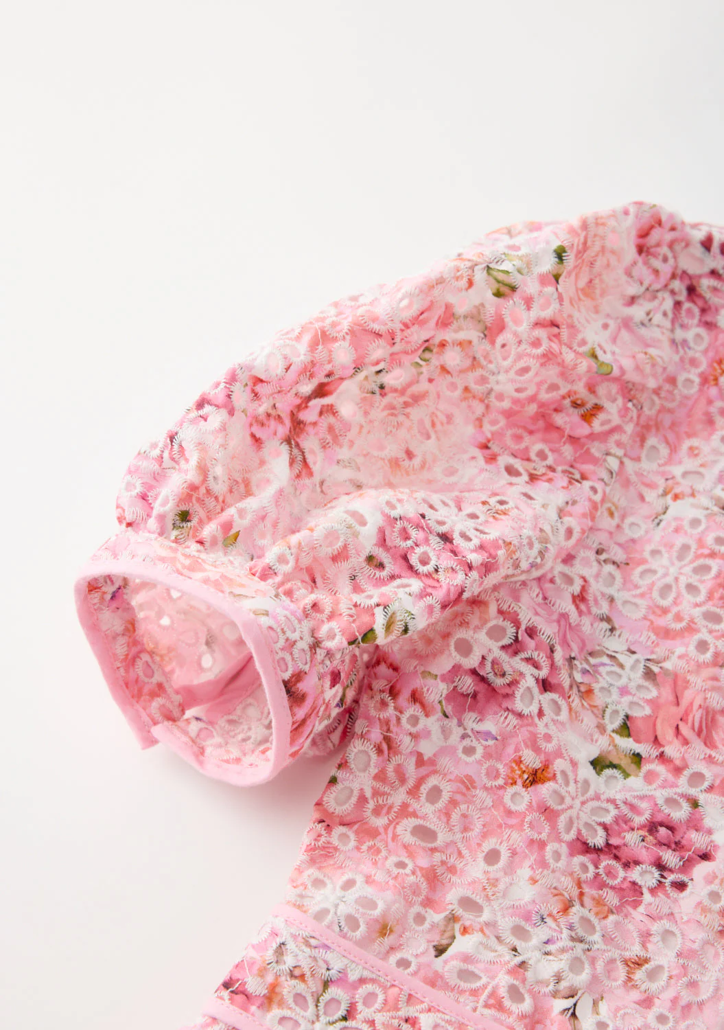 Julietta Cotton Embroidered Mini Dress - Image 6