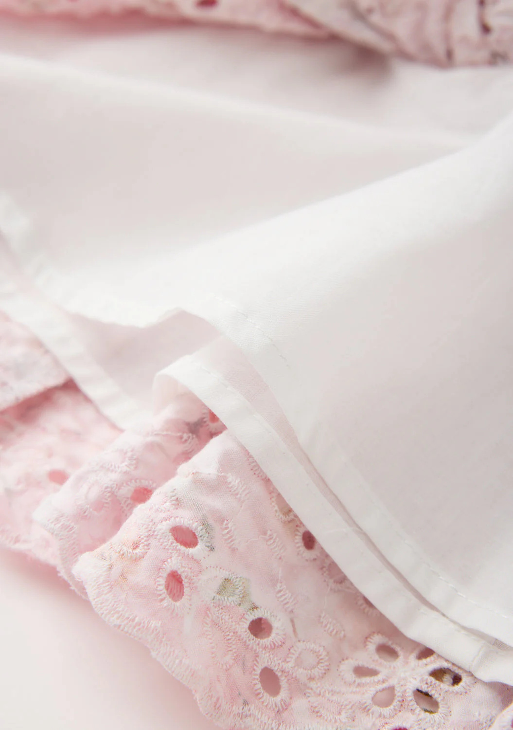 Julietta Cotton Embroidered Mini Dress - Image 8