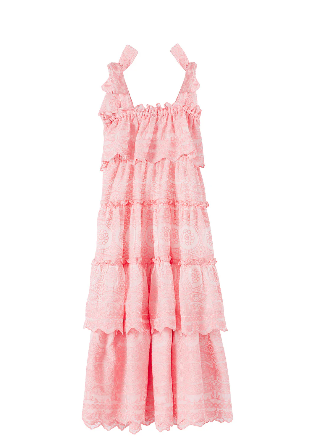 Juniper Embroidered Maxi Dress - Image 3