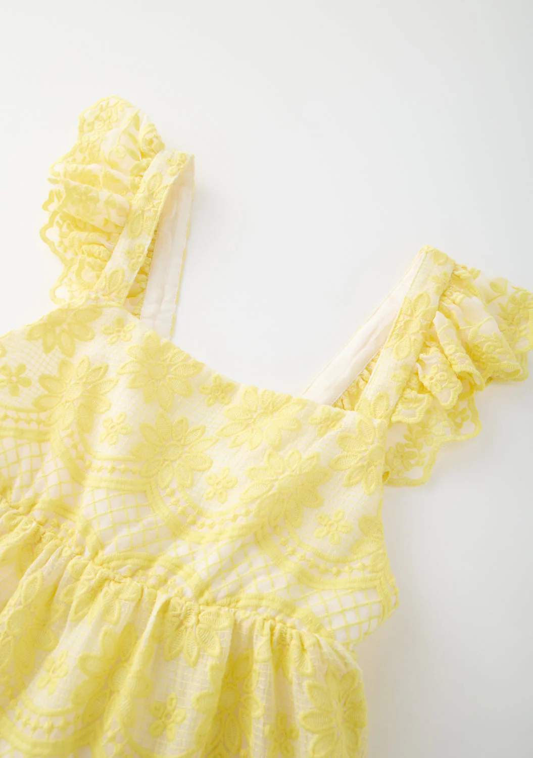 Kaia Lace Embroidered Maxi Dress - Image 6