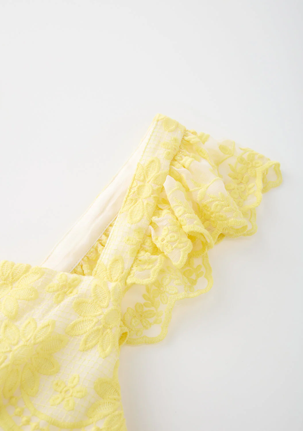 Kaia Lace Embroidered Maxi Dress - Image 7