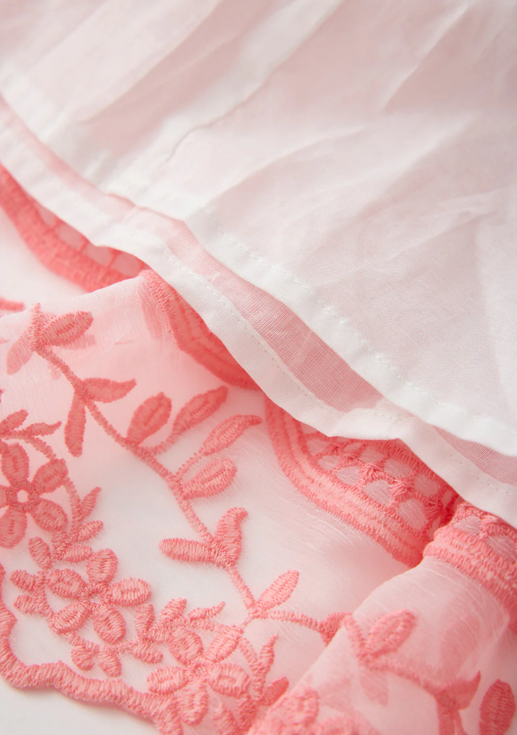 Kaia Lace Embroidered Mini Dress - Image 9