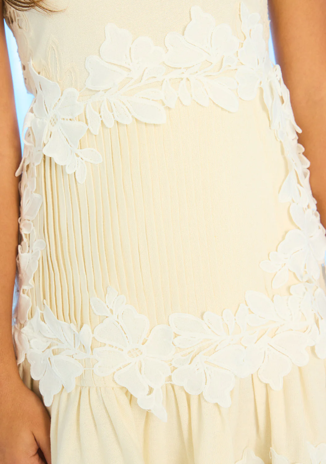 Kaitlyn Embroidered Mini Dress - Image 3