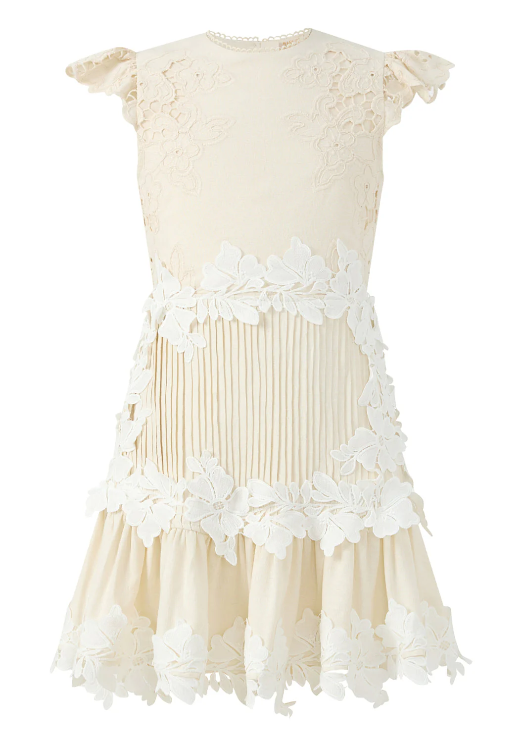 Kaitlyn Embroidered Mini Dress - Image 4