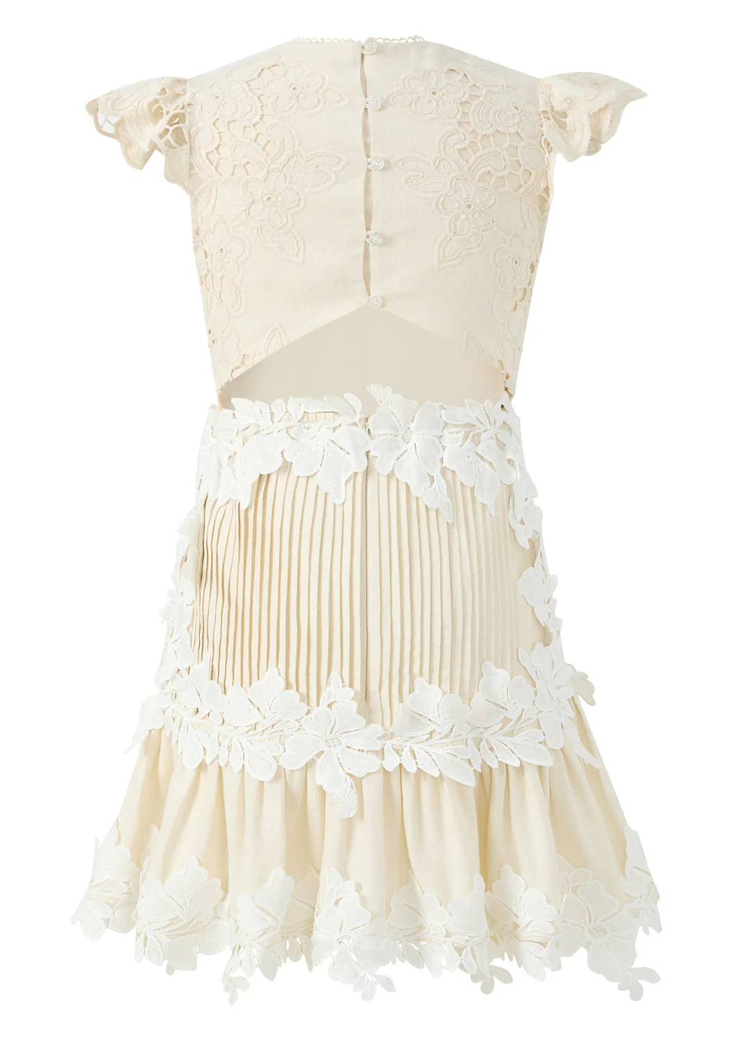 Kaitlyn Embroidered Mini Dress - Image 5