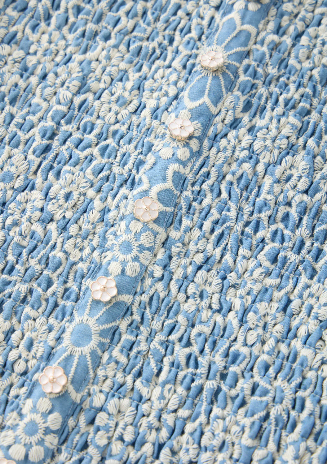 Kara Embroidered Mini Dress - Image 7
