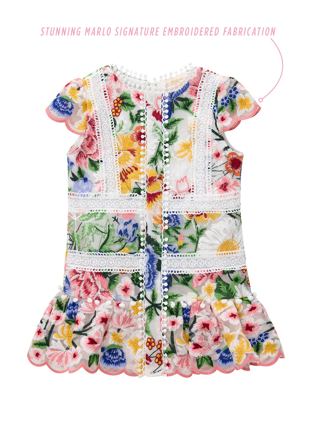 Karla Embroidered Dress (Baby) - Image 2