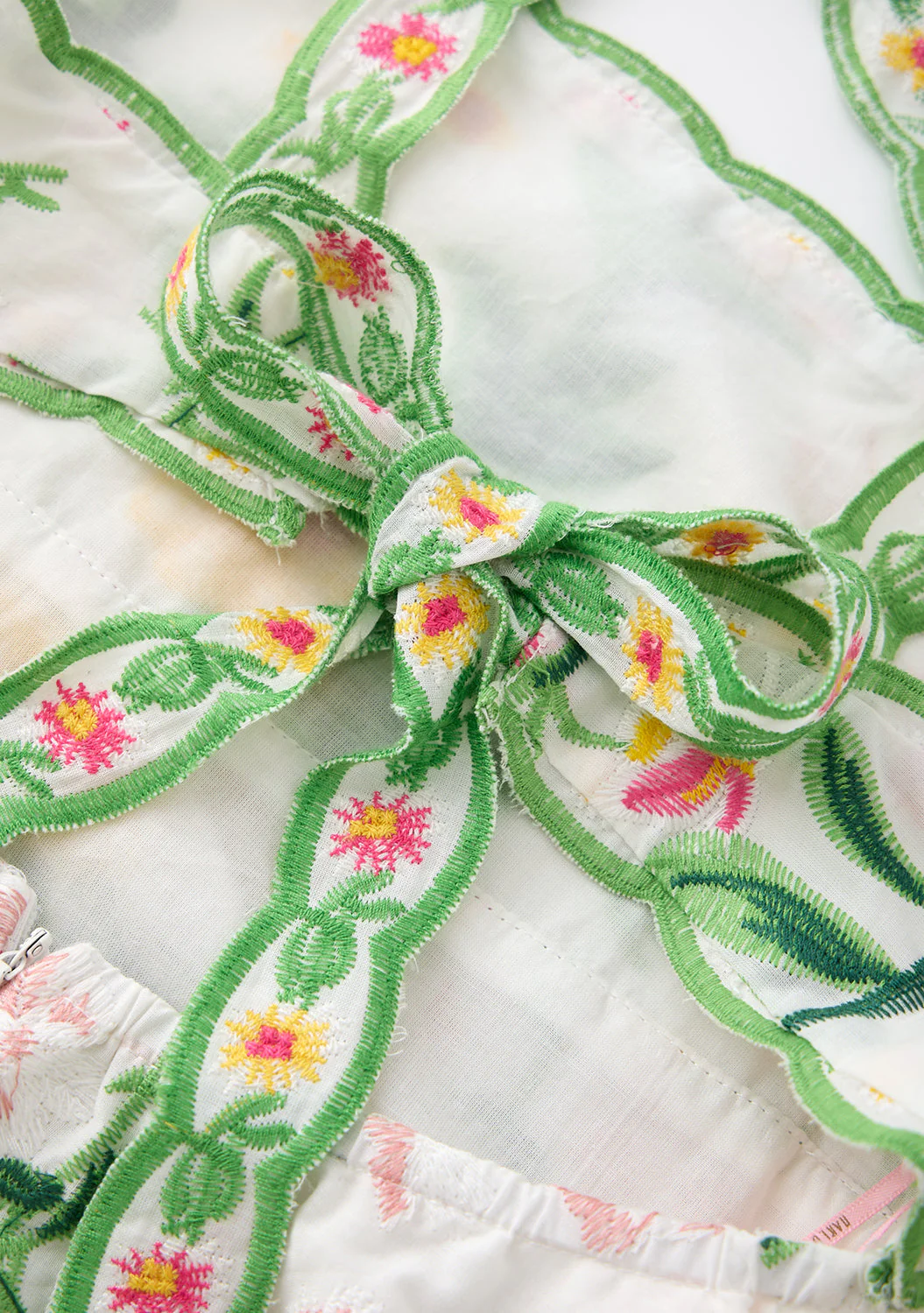 Kaylee Cotton Embroidered Maxi Dress - Image 10
