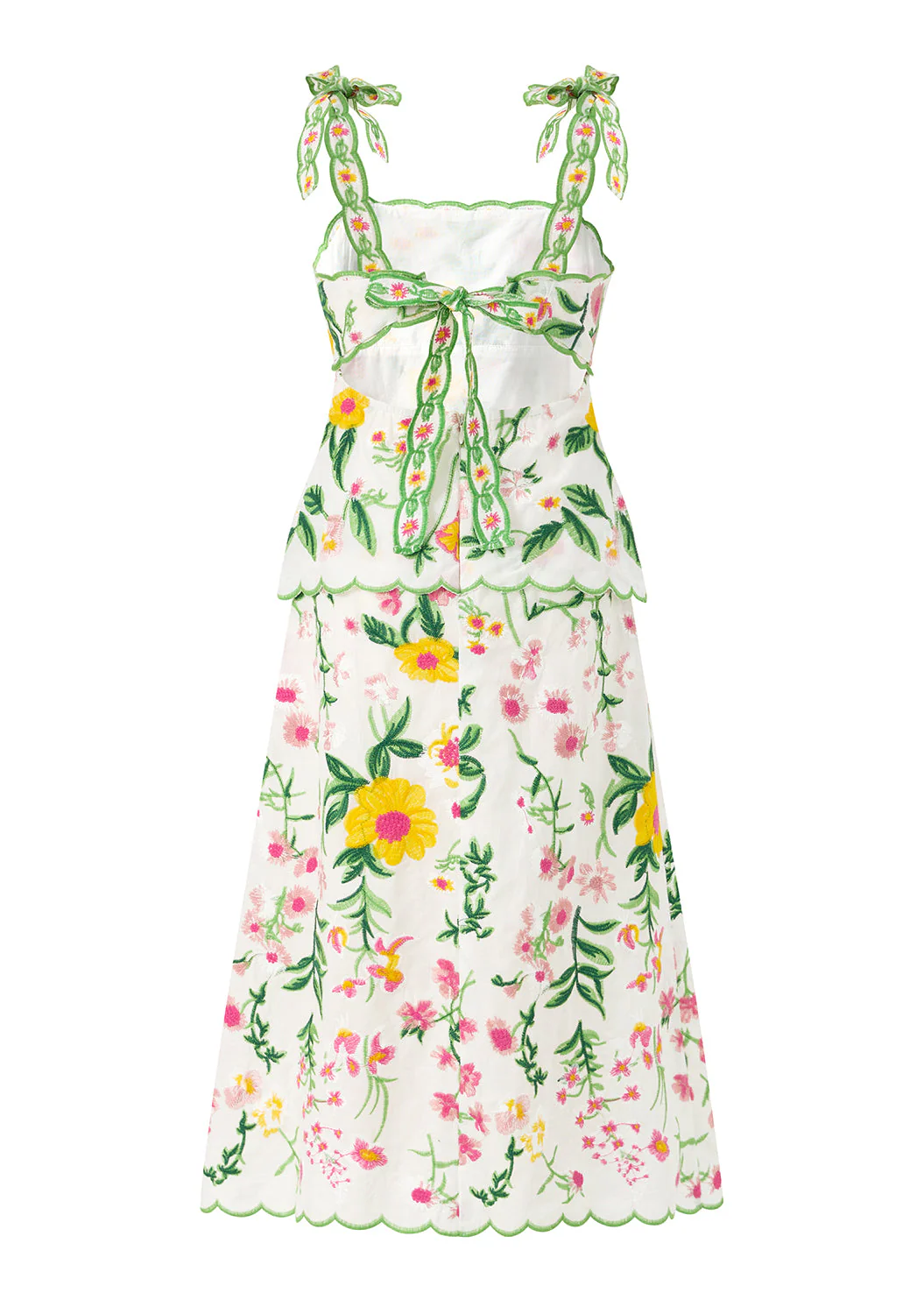 Kaylee Cotton Embroidered Maxi Dress - Image 5