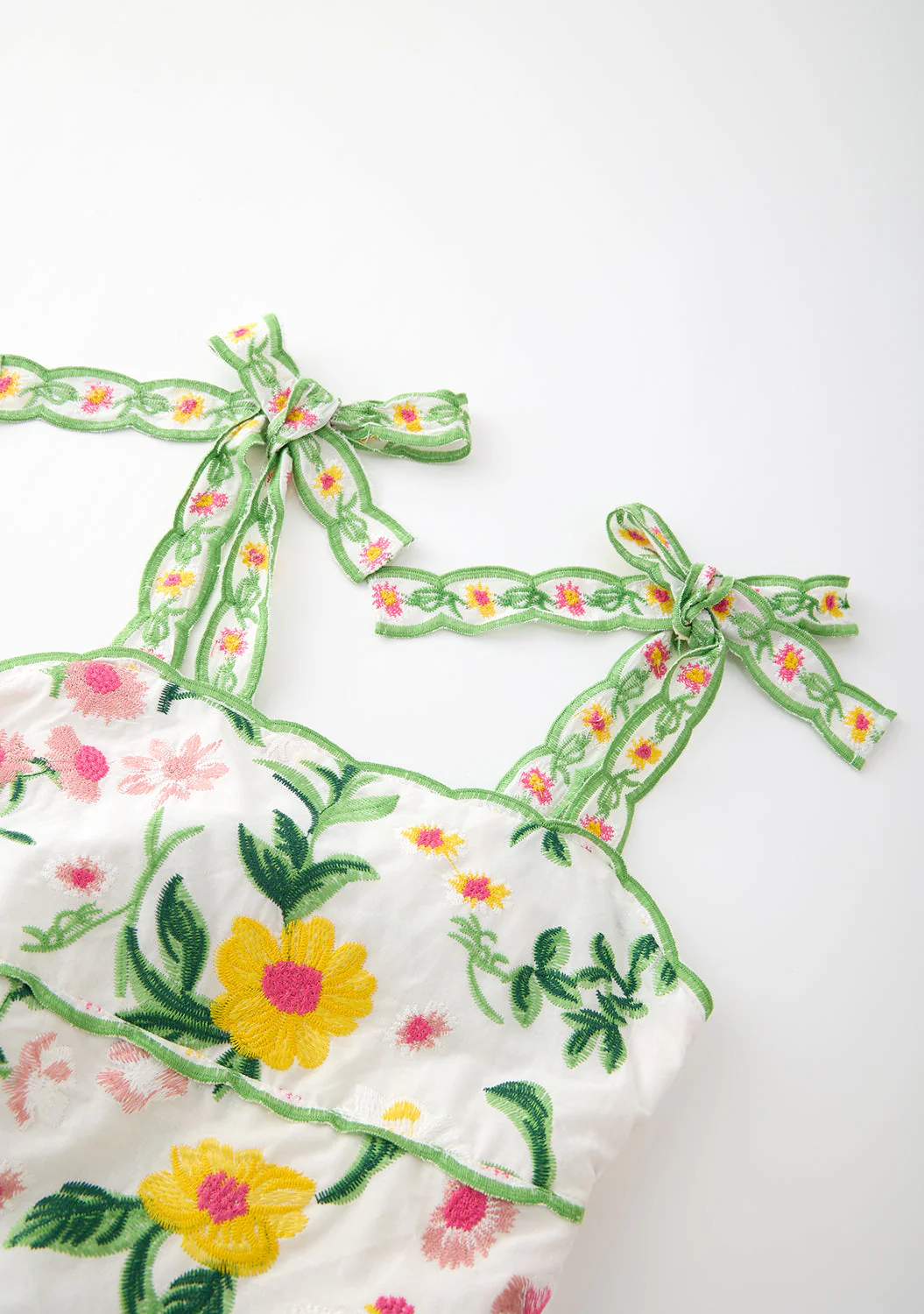 Kaylee Cotton Embroidered Maxi Dress - Image 6