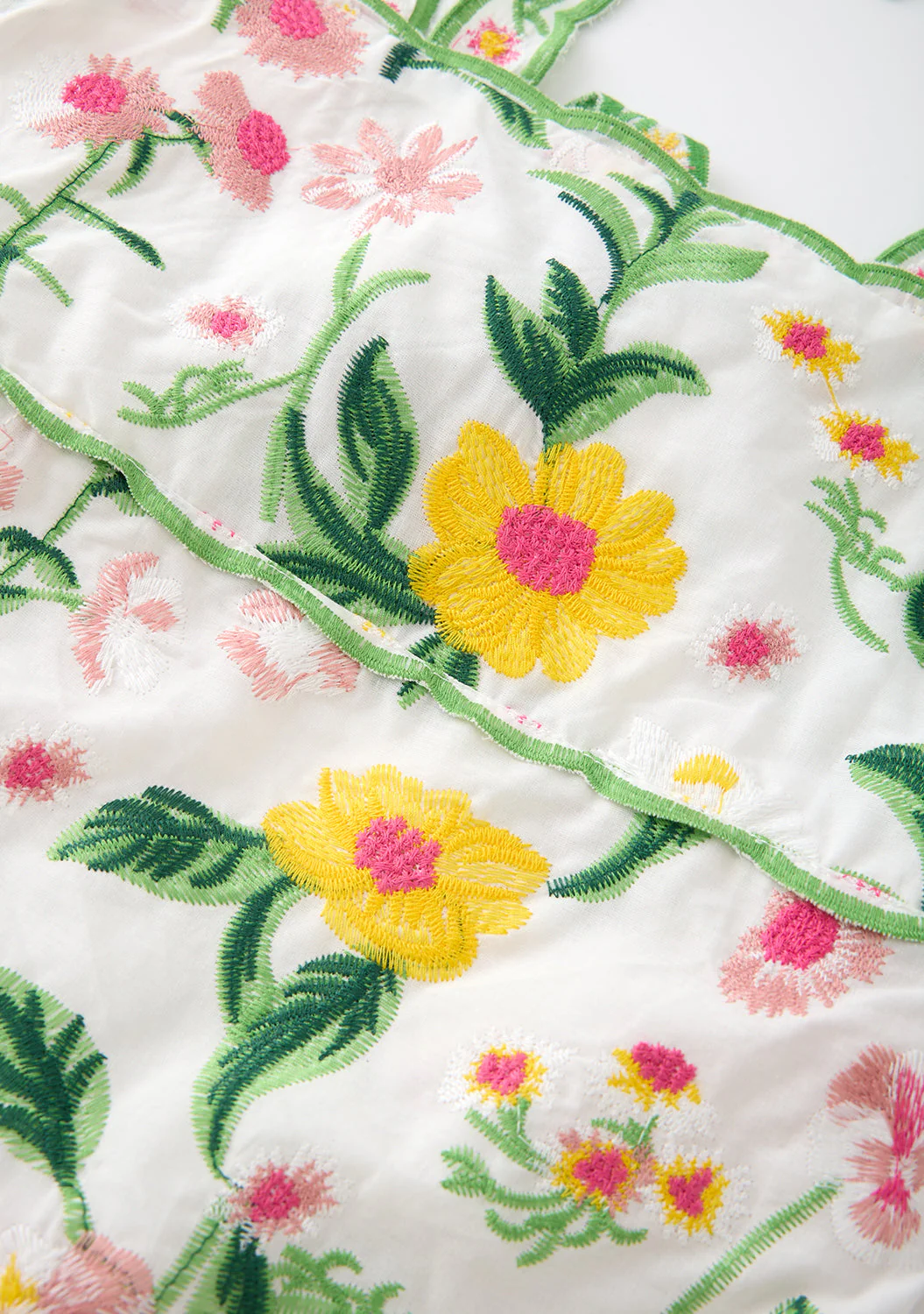 Kaylee Cotton Embroidered Maxi Dress - Image 8