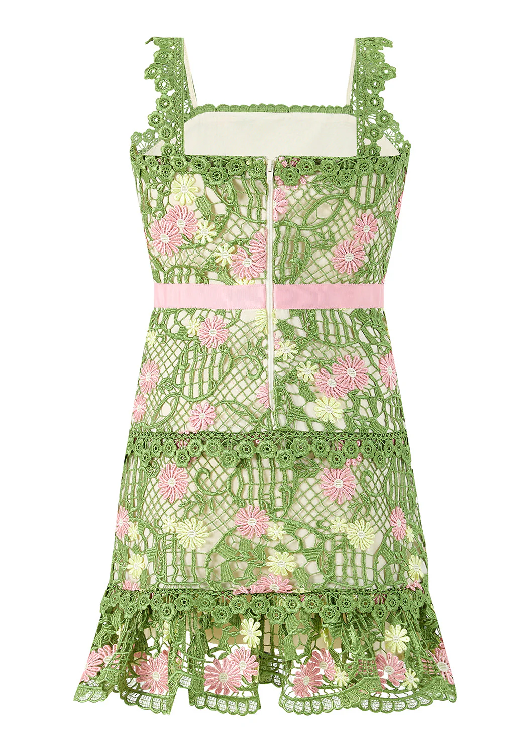 Lana Embroidered Mini Dress - Image 3
