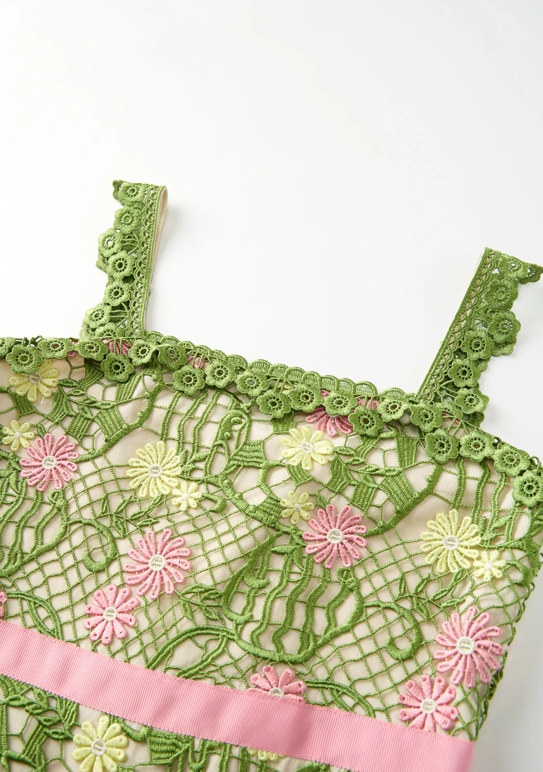 Lana Embroidered Mini Dress - Image 4