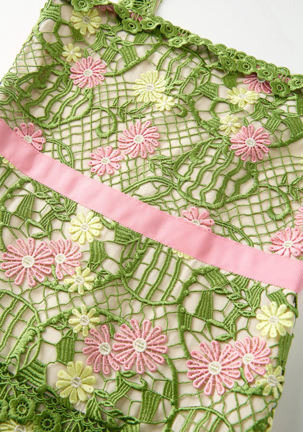 Lana Embroidered Mini Dress - Image 5