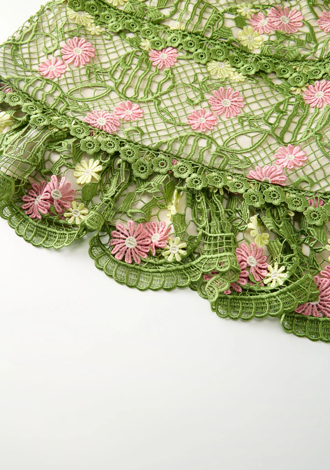 Lana Embroidered Mini Dress - Image 6