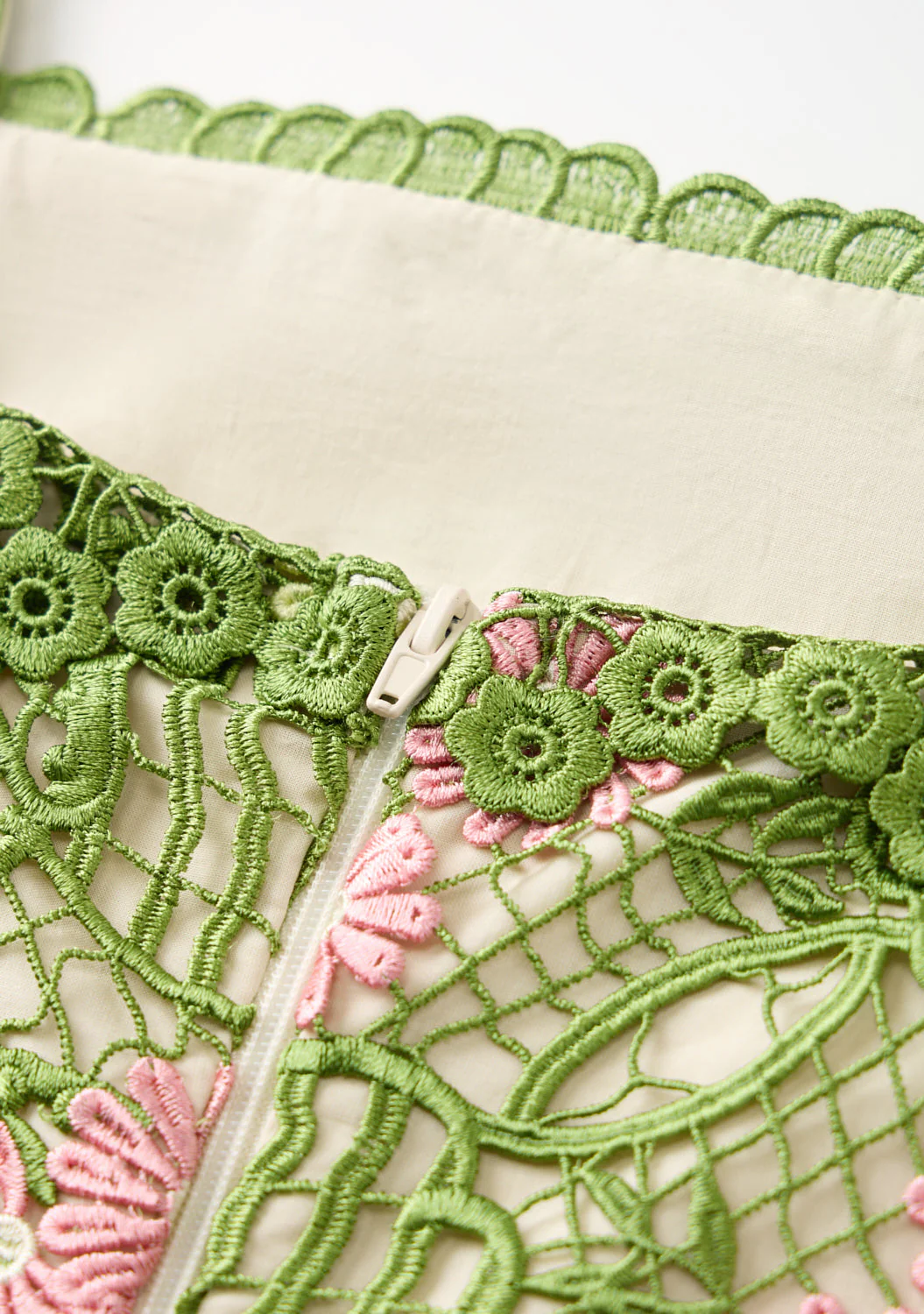 Lana Embroidered Mini Dress - Image 8
