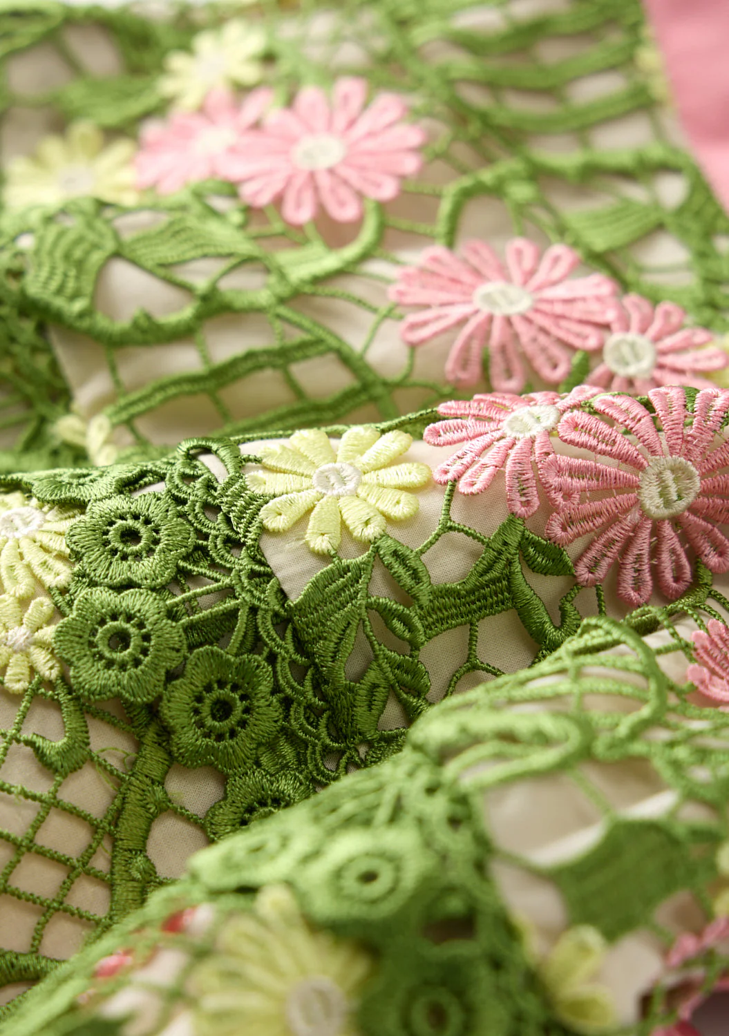 Lana Embroidered Mini Dress - Image 9