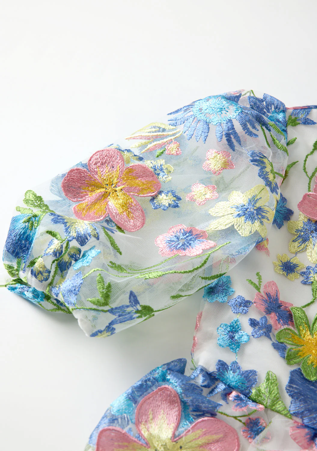 Laura Embroidered Mini Dress - Image 7