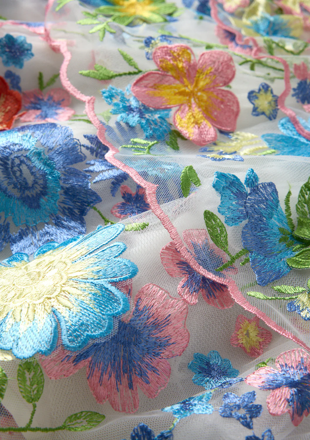 Laura Embroidered Mini Dress - Image 8