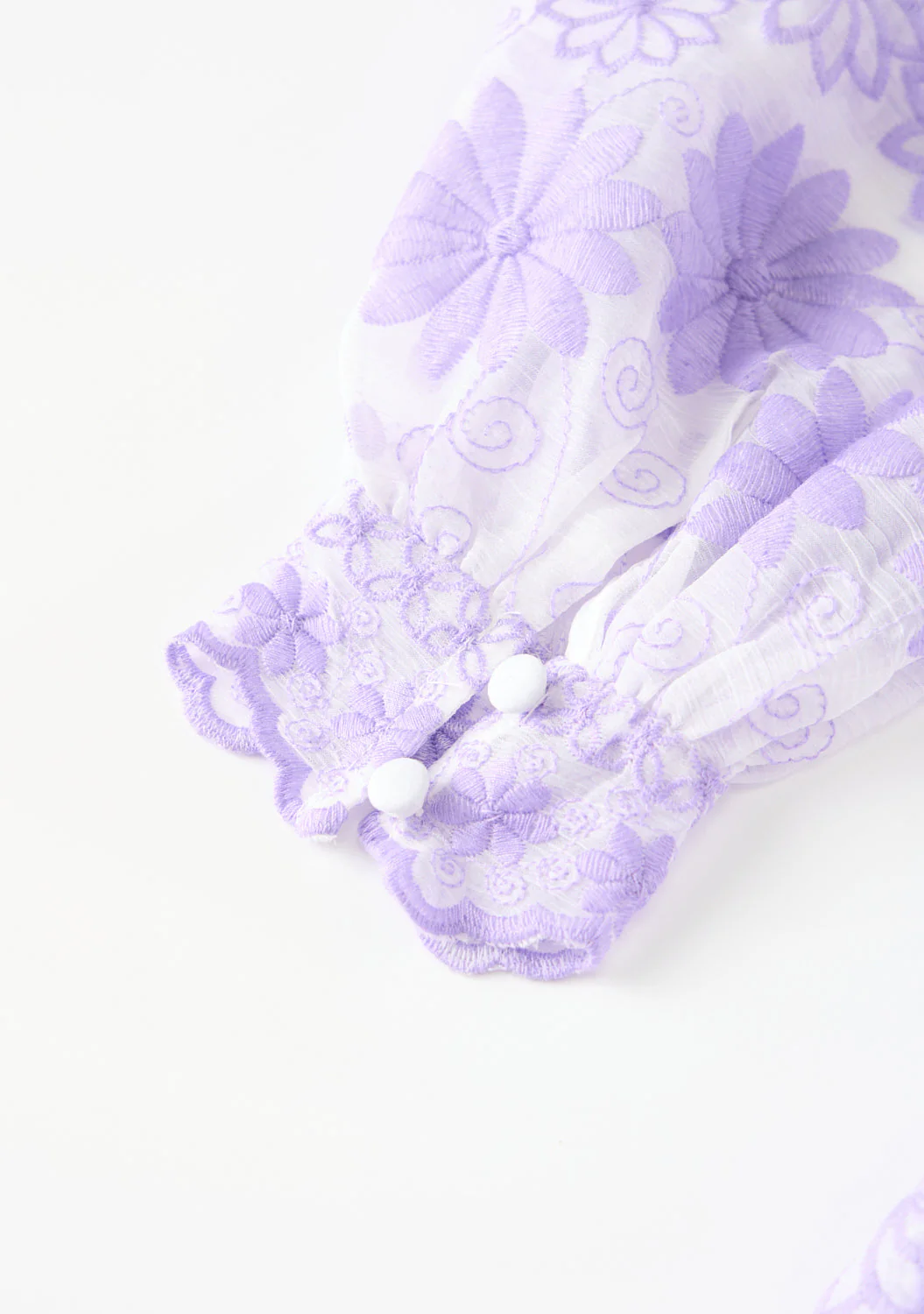 Lena Embroidered Mini Dress - Image 10