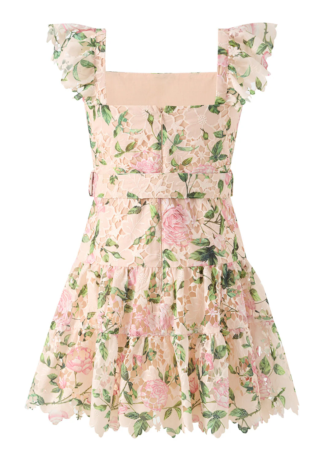 Leonora Embroidered Mini Dress - Image 4