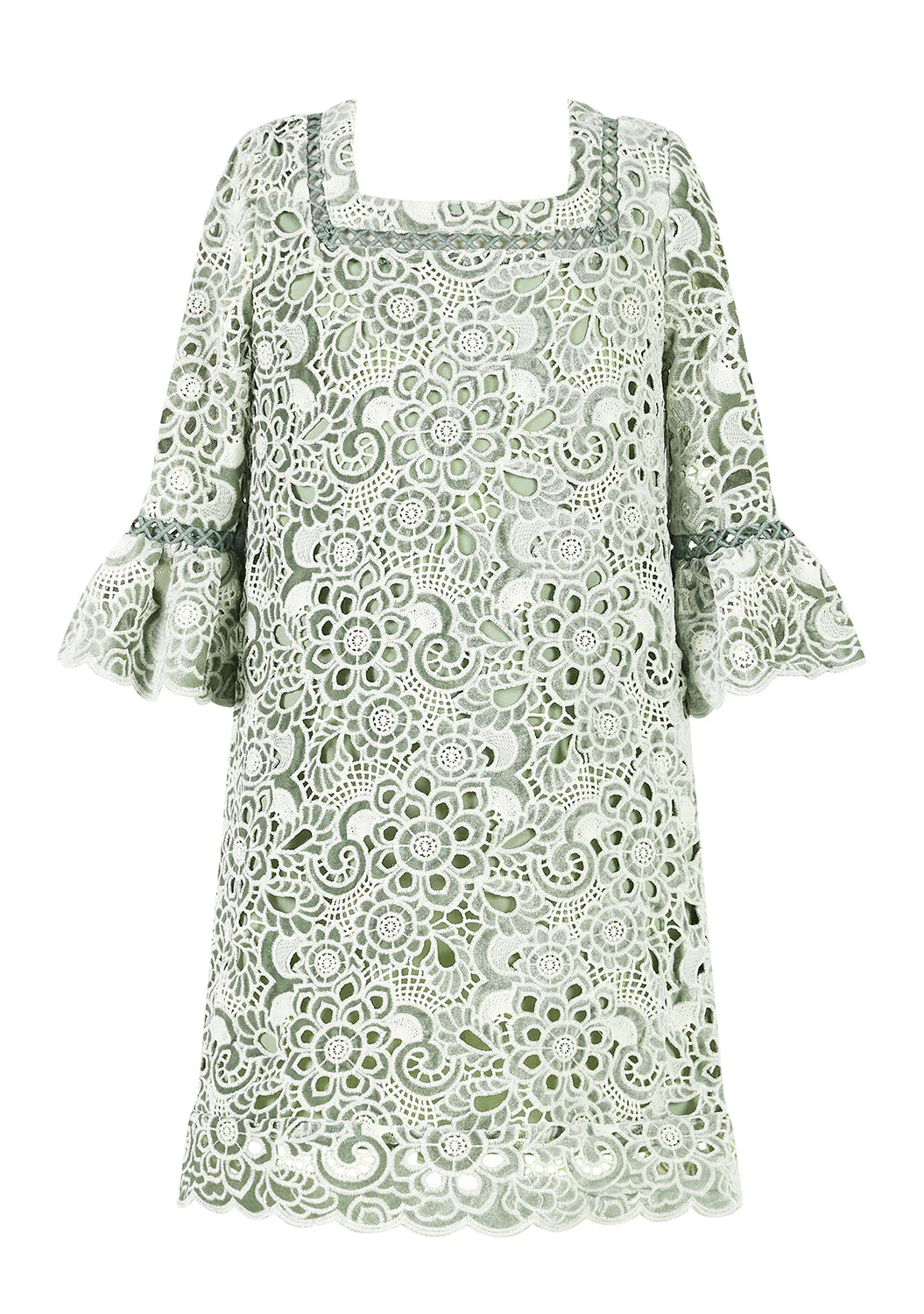 Libby Embroidered Mini Dress - Image 12