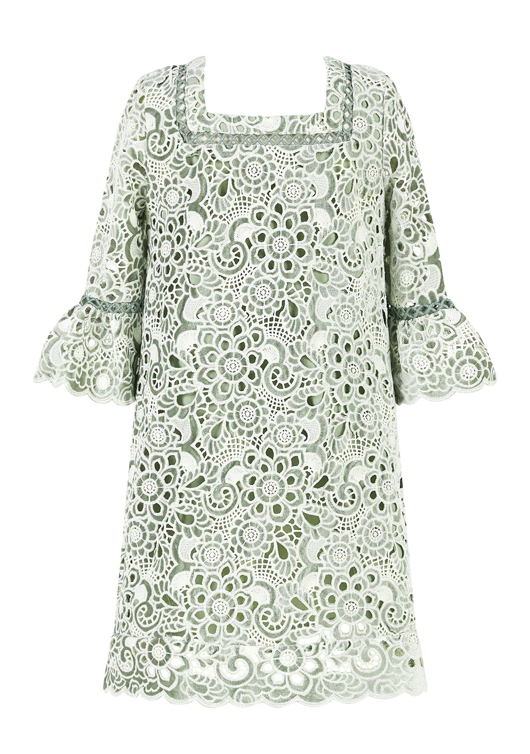 Libby Embroidered Mini Dress - Image 13