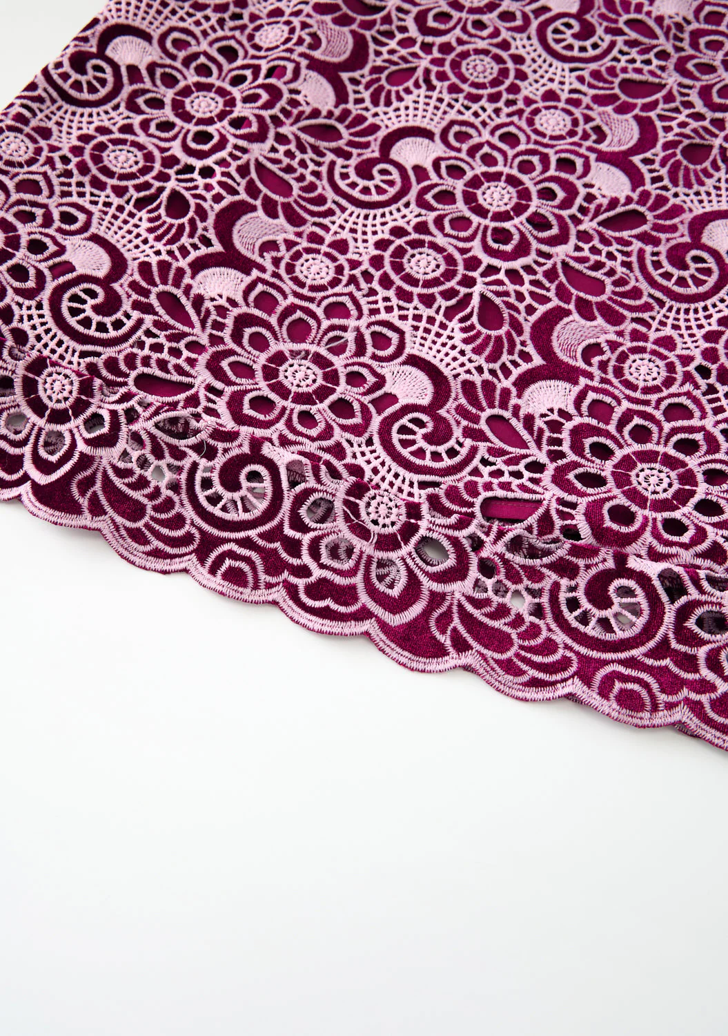 Libby Embroidered Mini Dress - Image 6