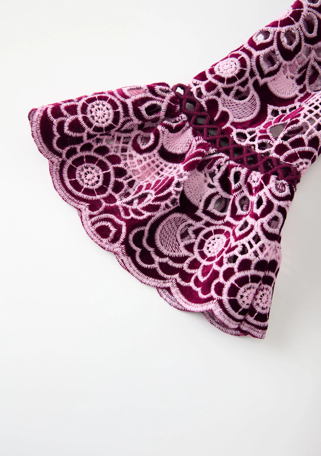 Libby Embroidered Mini Dress - Image 8