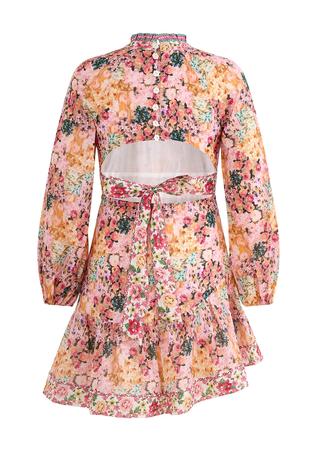 Lilah Floral Sleeve Dress - Image 4