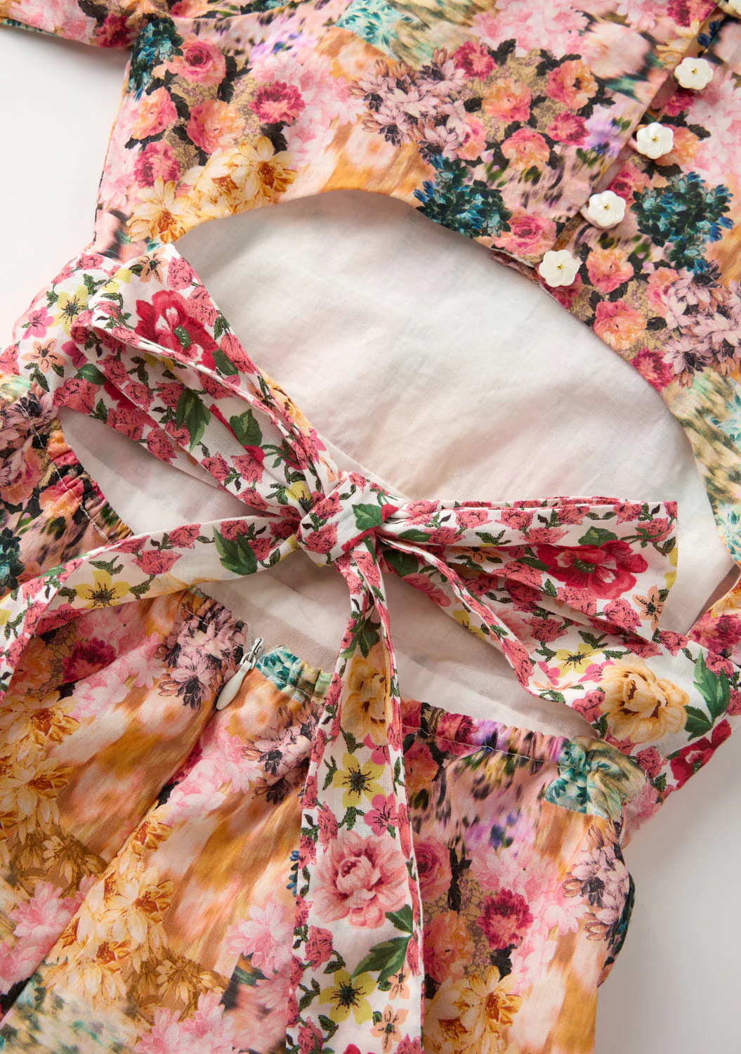 Lilah Floral Sleeve Dress - Image 9