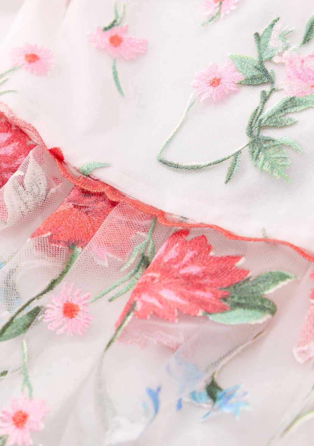 Lillia Embroidered Mini Dress - Image 9