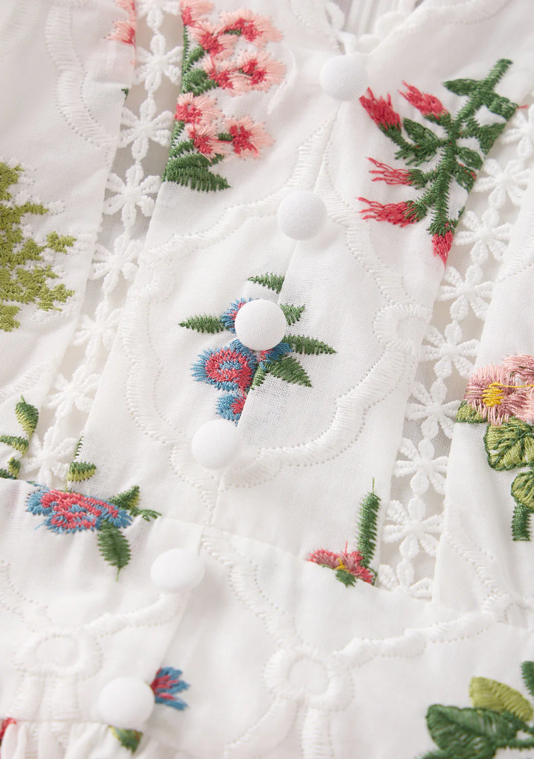 Lillian Embroidered Dress - Image 5
