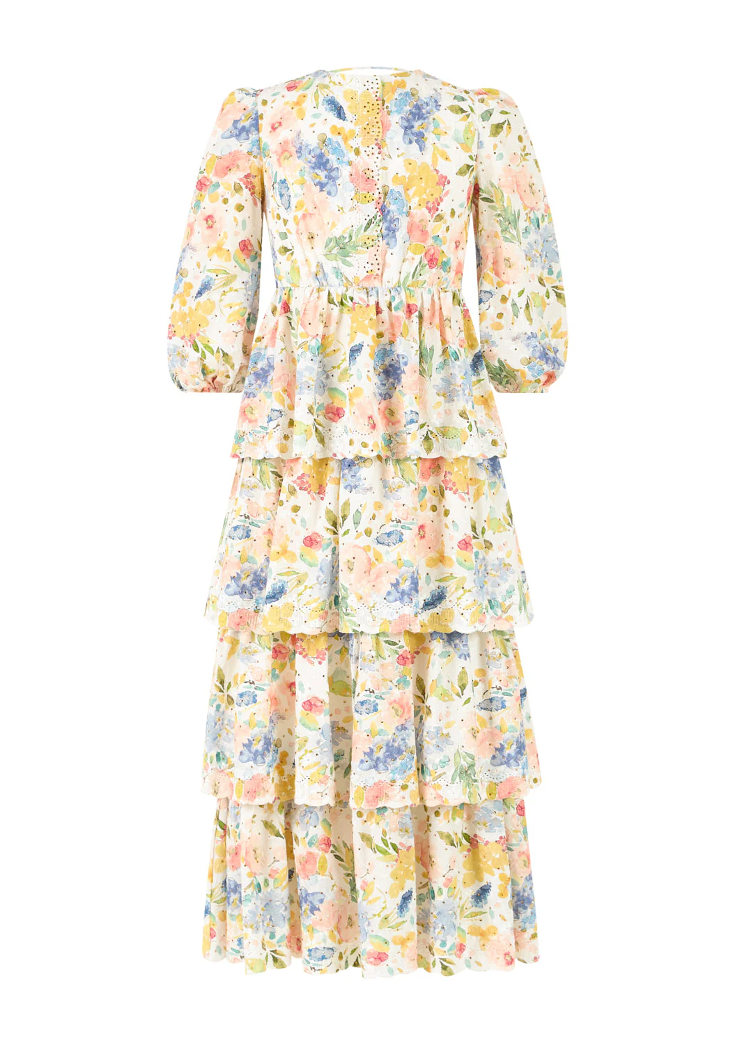 Lina Embroidered Maxi Dress - Image 4