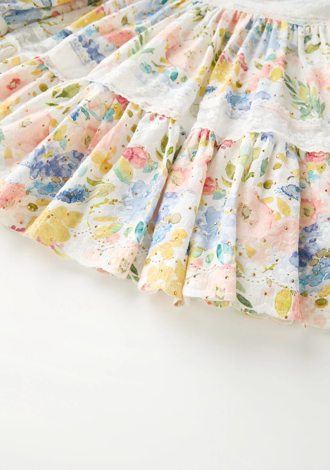 Lina Embroidered Mini Dress - Image 7