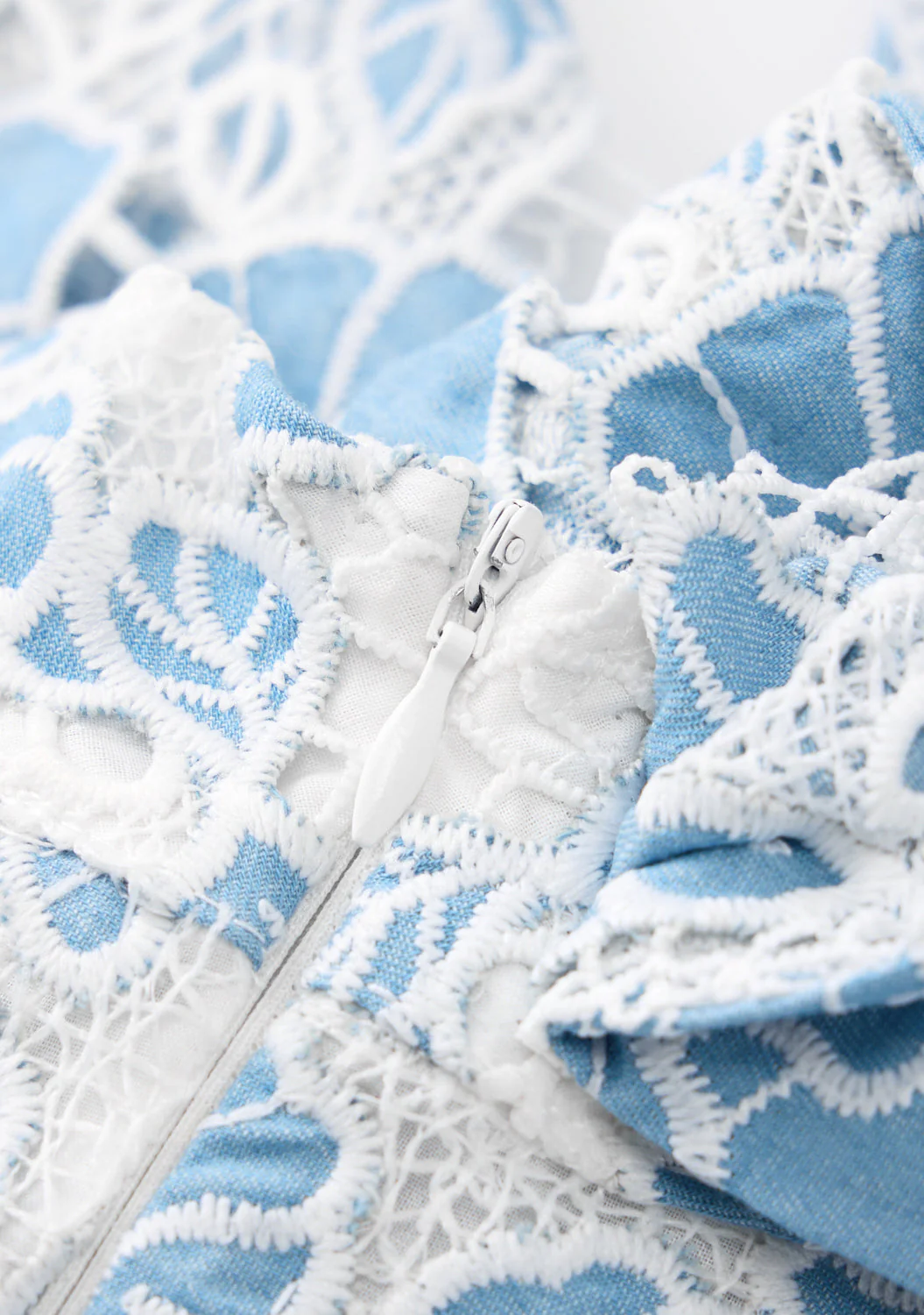 Lori Embroidered Mini Dress - Image 9