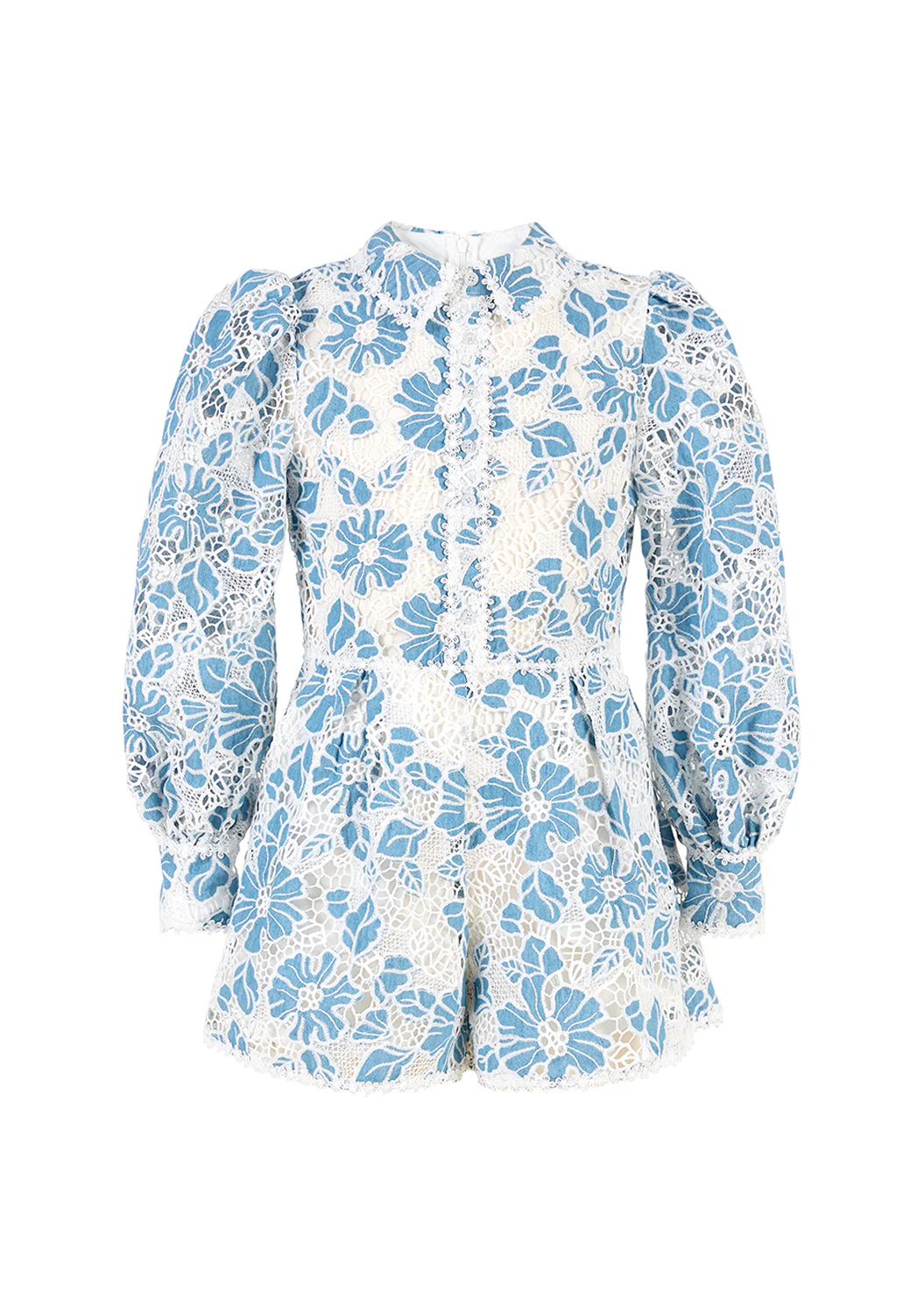 Lori Embroidered Romper - Image 3