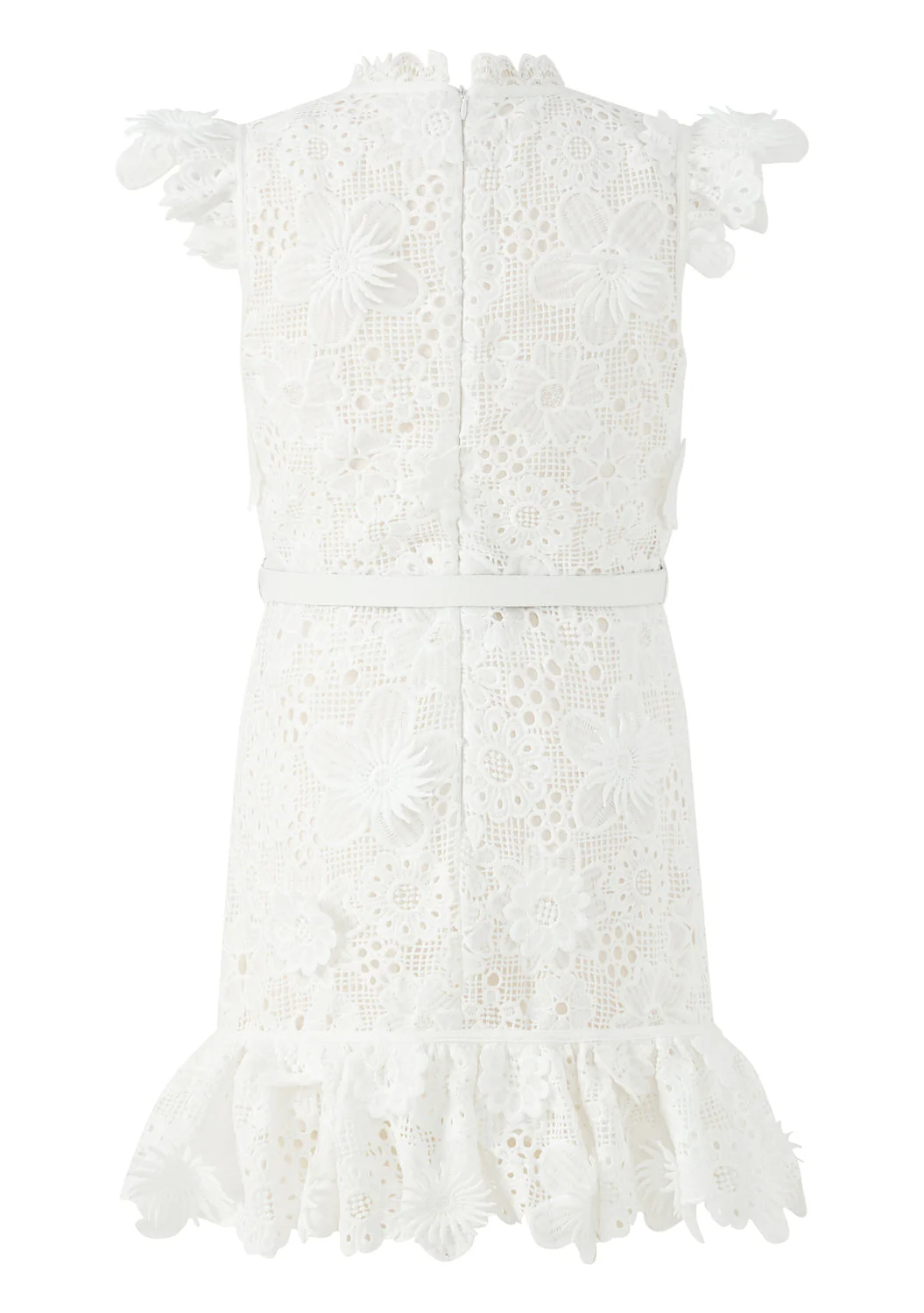 Lucinda Embroidered Mini Dress - Image 4