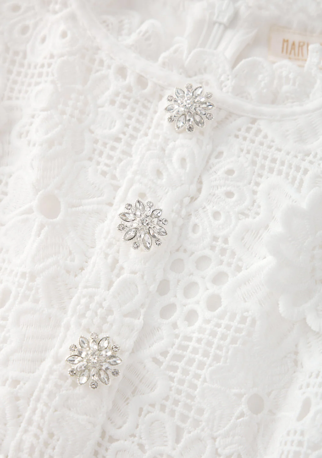 Lucinda Embroidered Mini Dress - Image 6