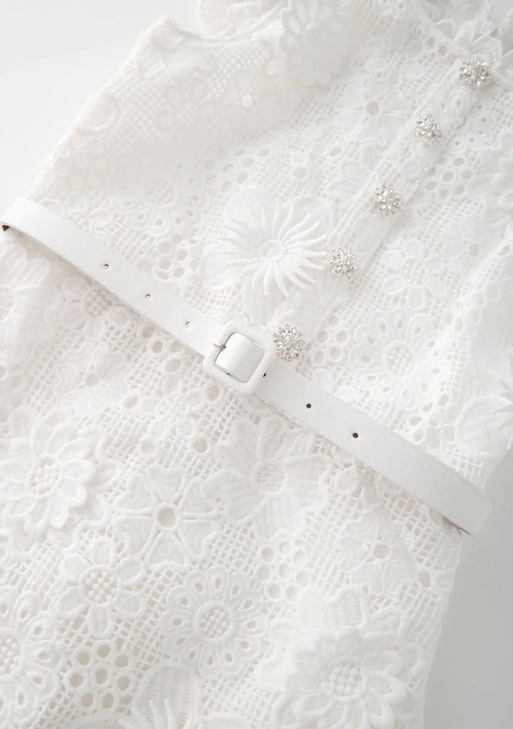 Lucinda Embroidered Mini Dress - Image 8