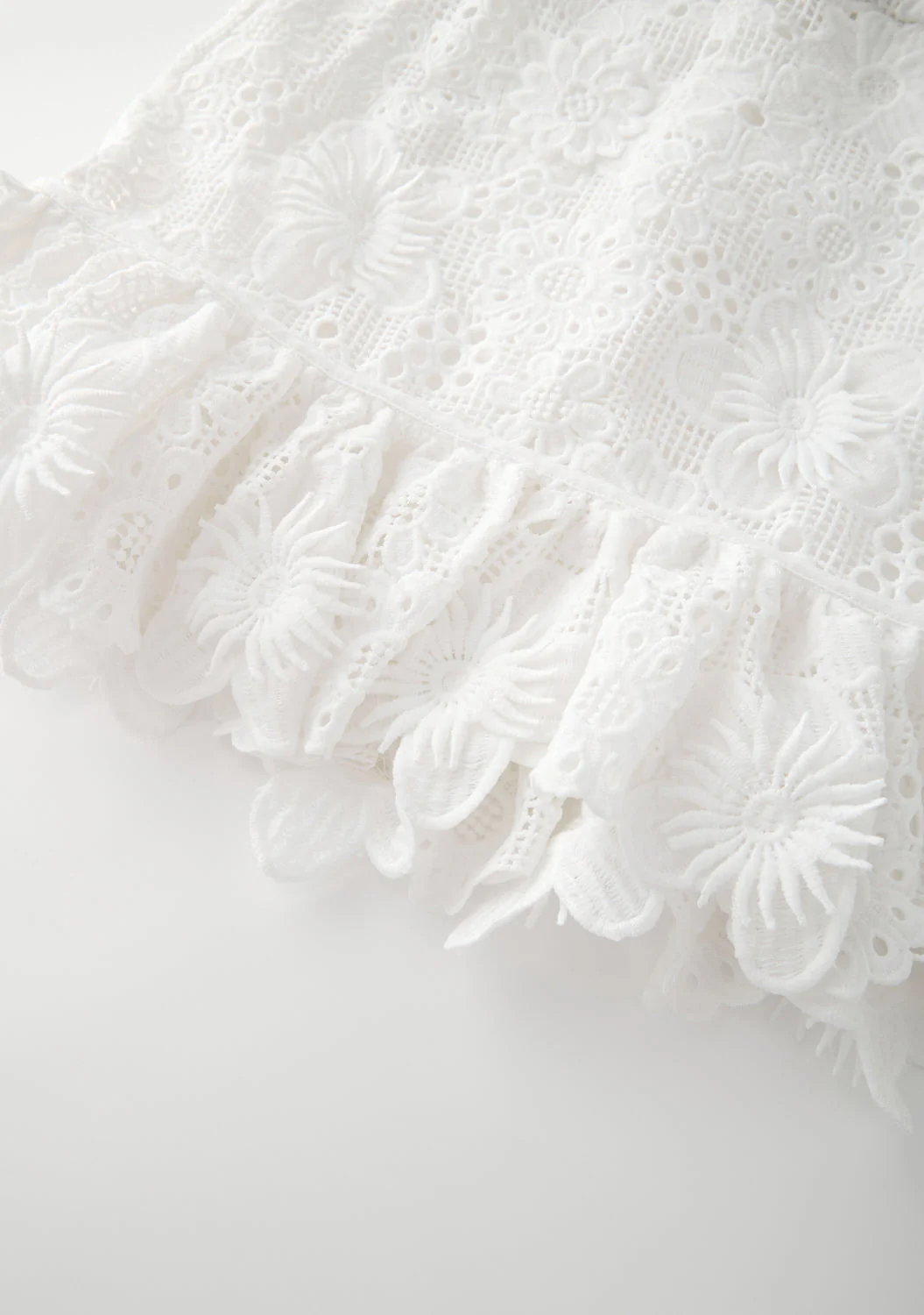 Lucinda Embroidered Mini Dress - Image 9