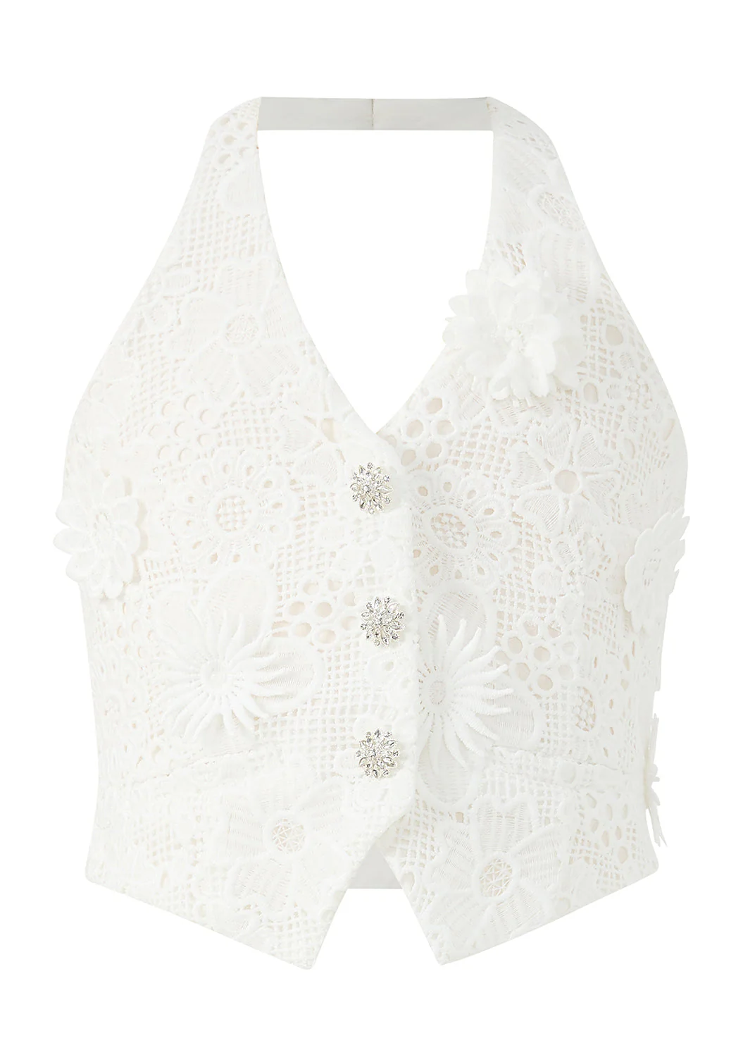 Lucinda Embroidered Vest - Image 4